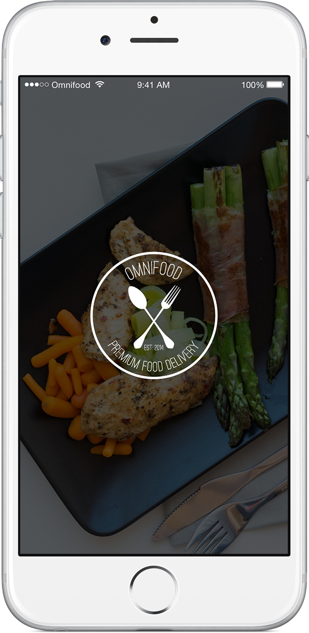 Omni food app on iPhone